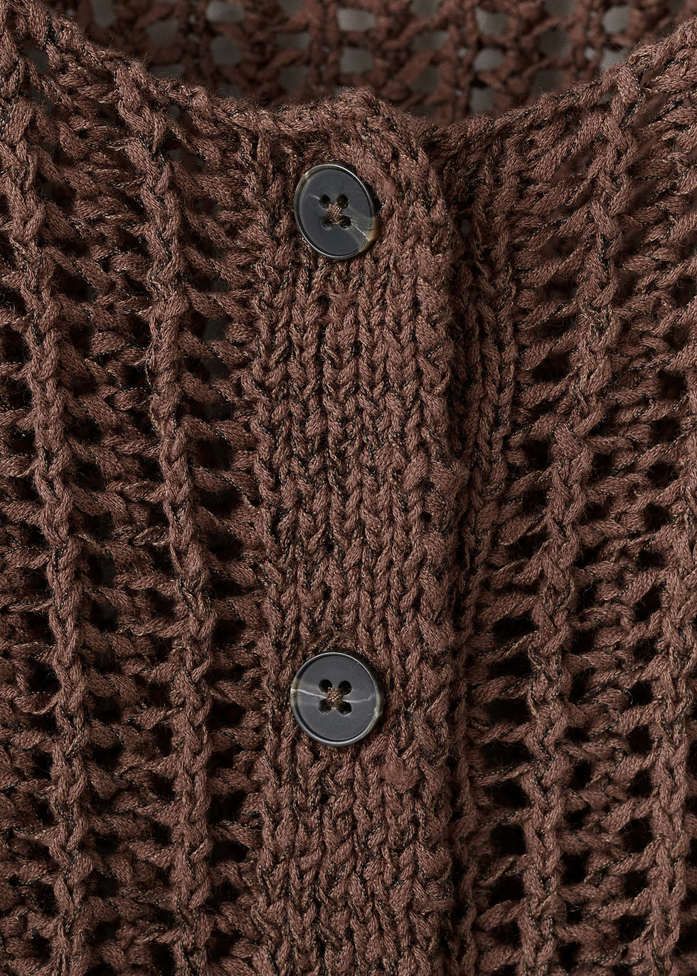Thumbnail: Short-sleeved crochet cardigan