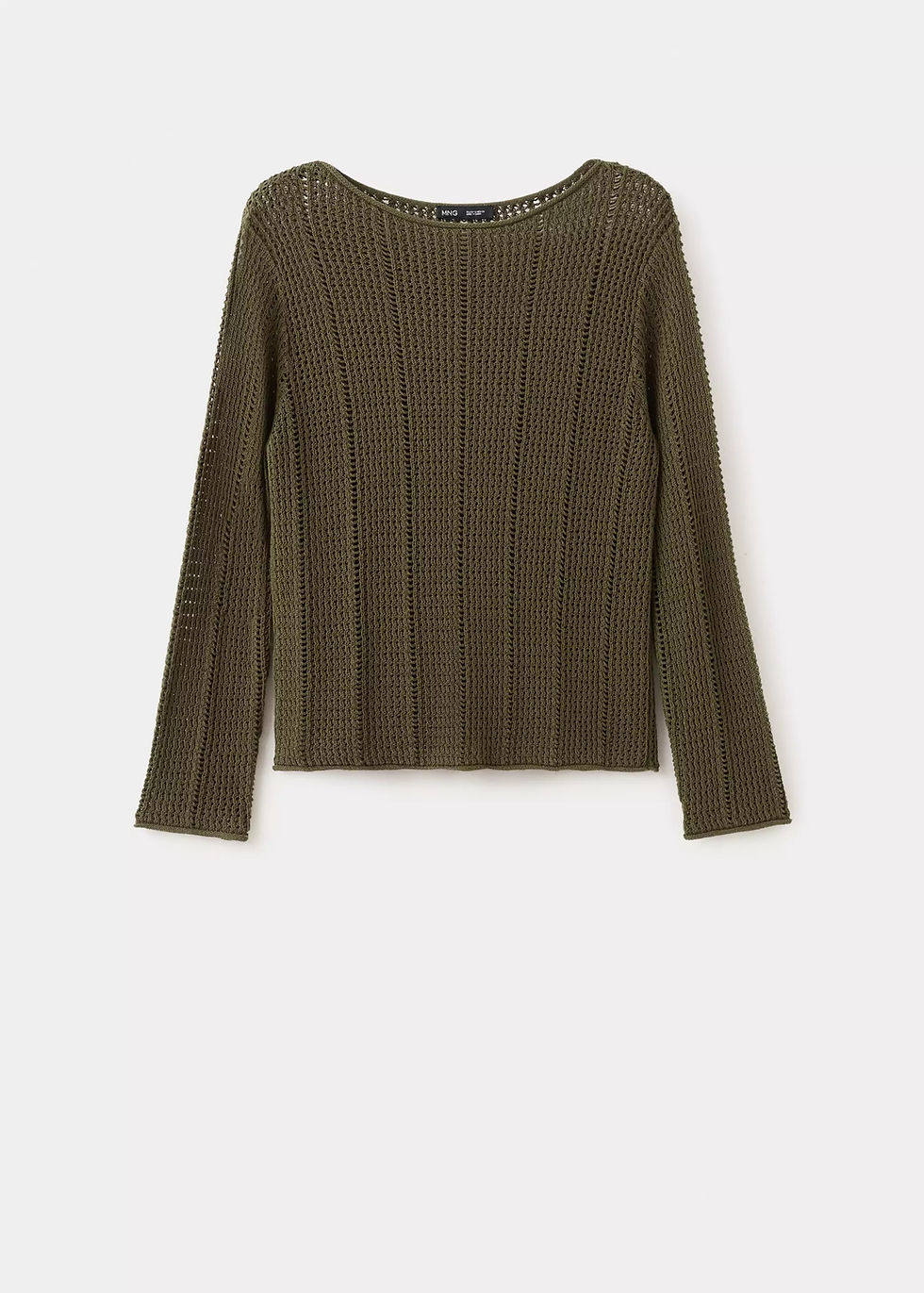 Thumbnail: Knitted ribbed sweater