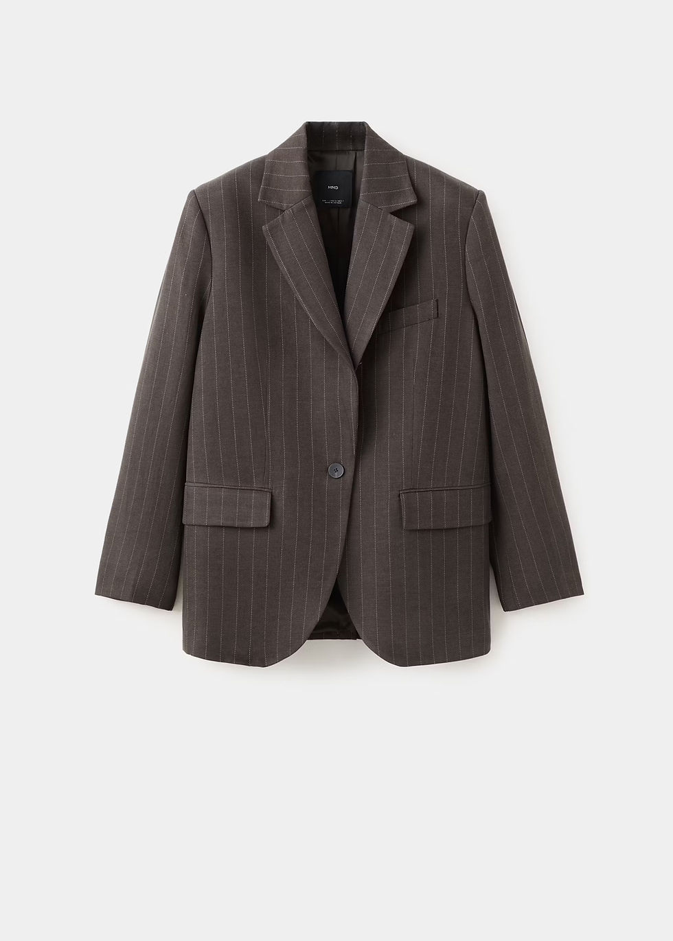 Thumbnail: Pinstripe suit blazer