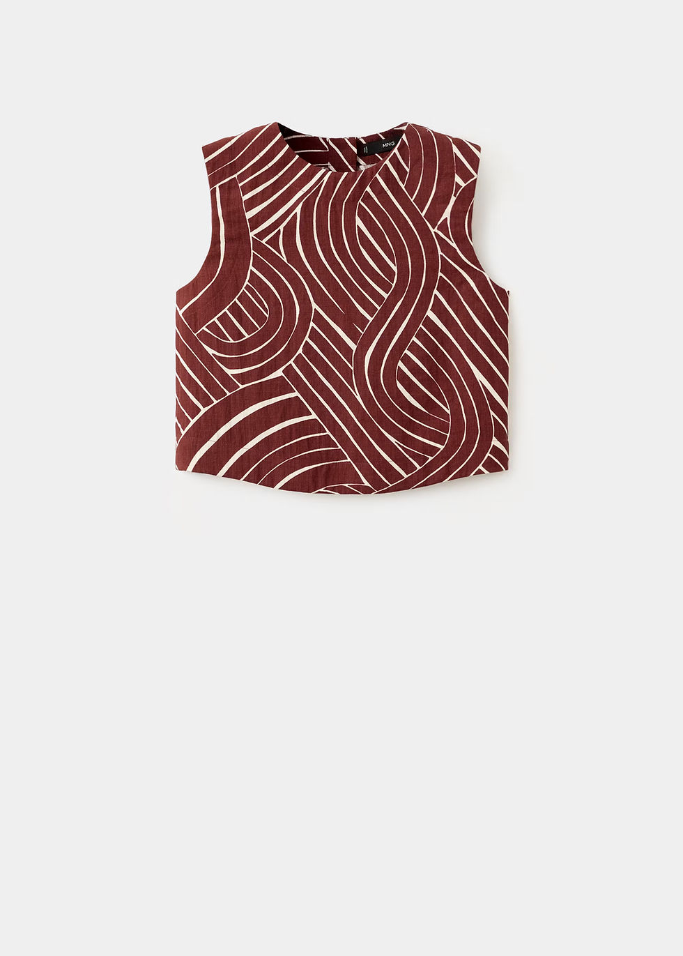 Thumbnail: Geometric print top