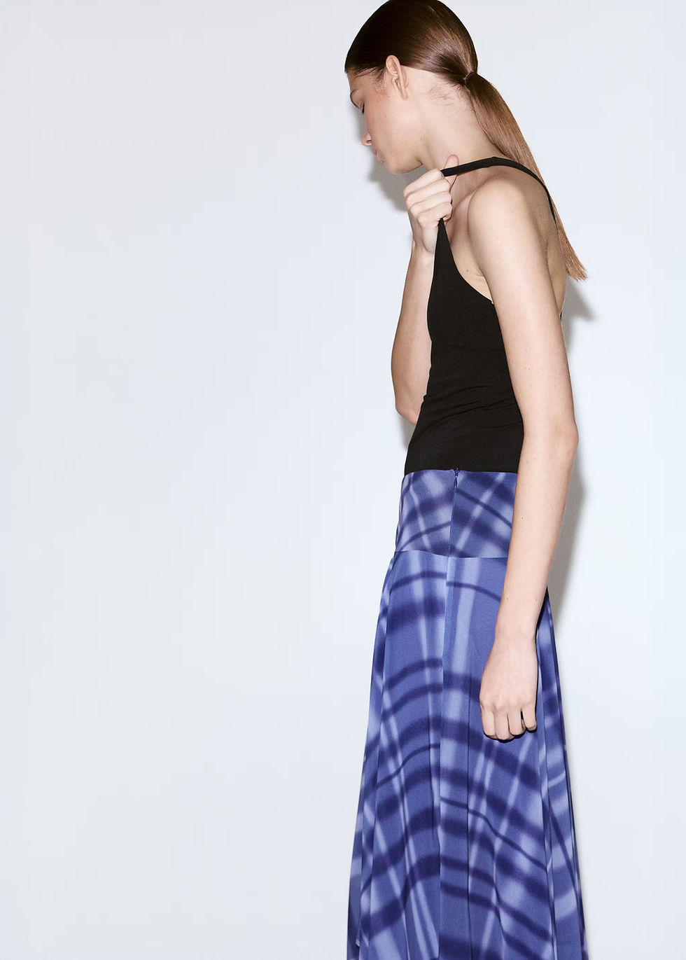 Thumbnail: Long flared skirt
