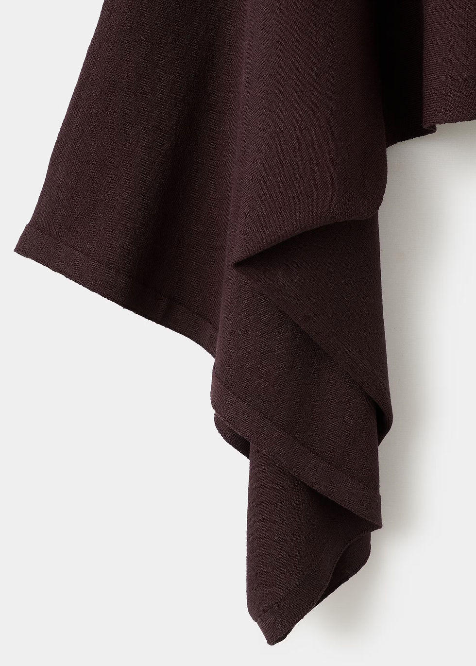 Thumbnail: Asymmetrical knitted cape