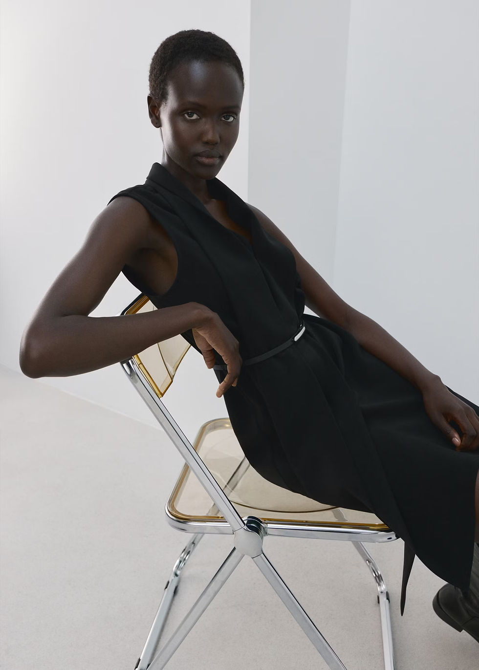 Thumbnail: Scarf belt dress