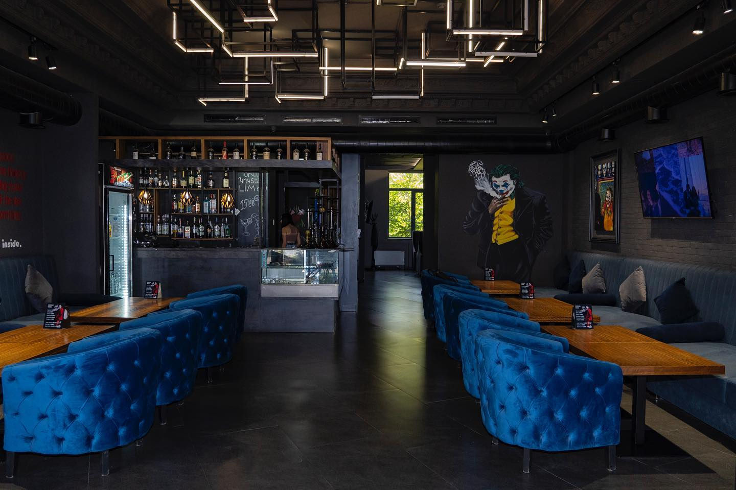 "ДЖОКЕР ХУКА" БАР-РЕСТОРАН   «ՋՈԿԵՐ ՀՈՒԿԱ» ԲԱՐ-ՌԵՍՏՈՐԱՆ  "JOKER HOOKAH" BAR-RESTAURANT