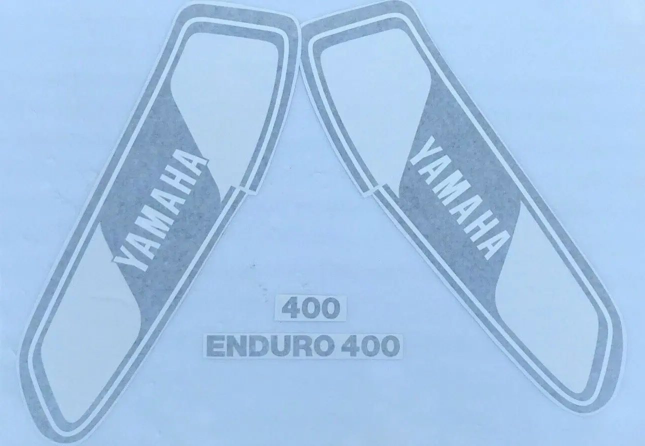 1978 Yamaha DT 400E Enduro Complete Decals SET(OEM SPECS, NOS STYLE)