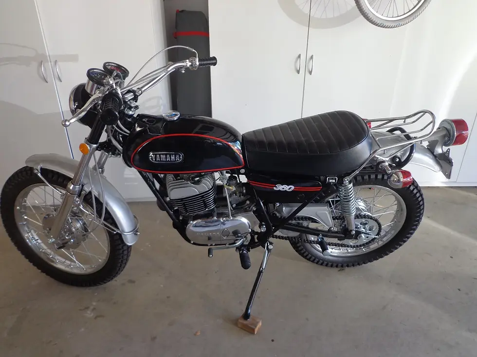 Thumbnail: 1971 Yamaha RT1 360 Enduro Tachometer and Speedometer RESTORATION SERVICE