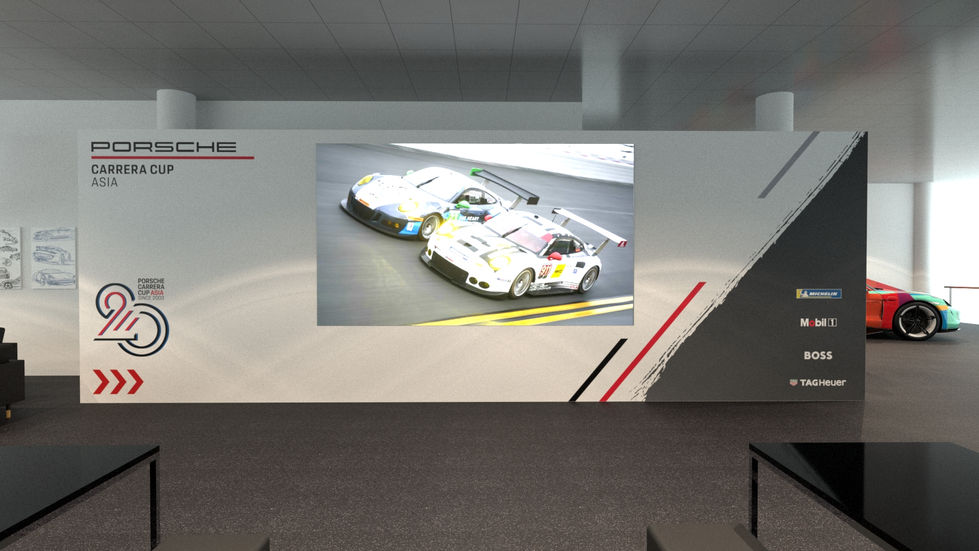 Front View of LED screen