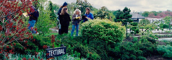 The Sensory Garden at the SSC Arboretum in the early 1990s
