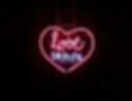 Pink and white neon sign