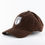 Miniatura: Gorra Café oscuro estilo baseball MX1