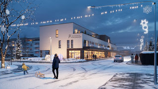 A multifunctional object that offers business