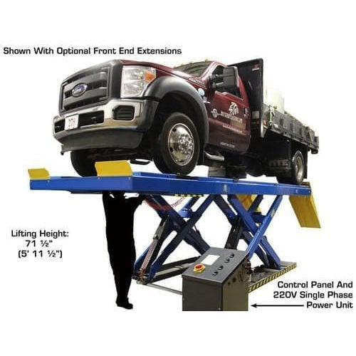 Thumbnail: Atlas PX16A Scissor Alignment Lift and RJ8 Rolling Jack Combo