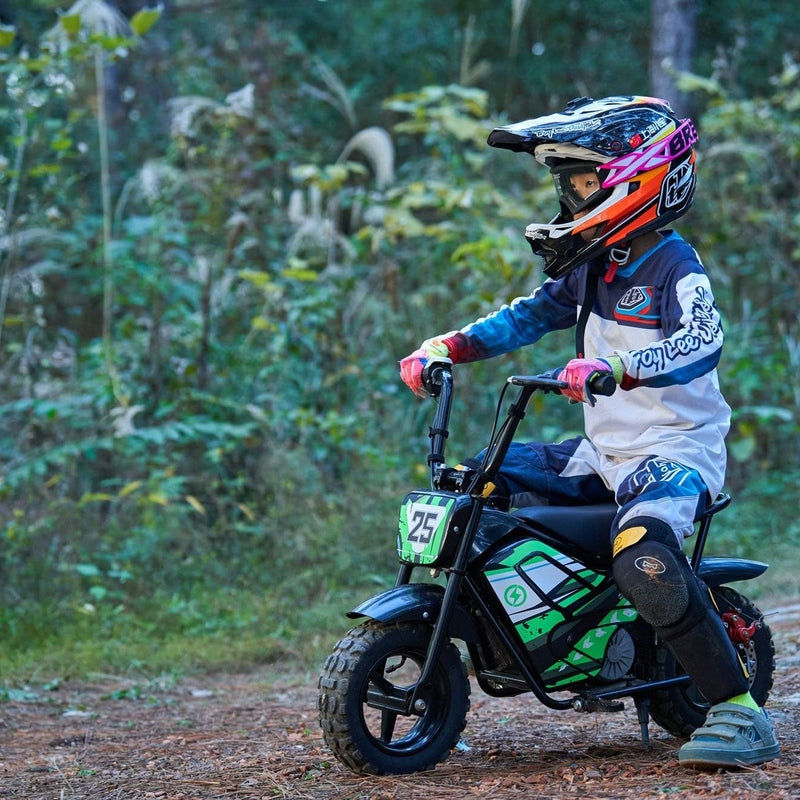 MotoTec 24v 250w Electric Mini Bike Black