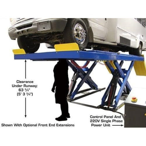 Thumbnail: Atlas PX16A Scissor Alignment Lift and RJ8 Rolling Jack Combo