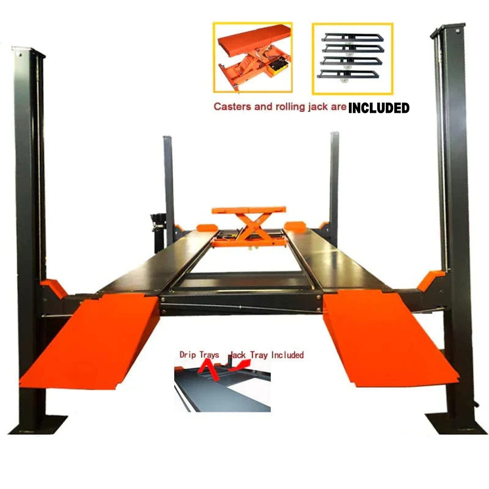 Thumbnail: Katool KT-4H110 11,000lbs 4 Post Lift