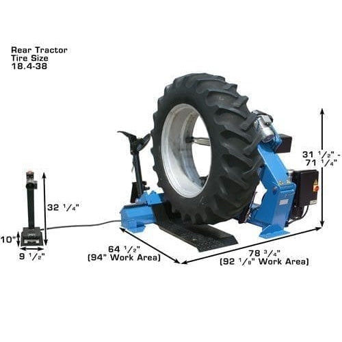 Thumbnail: Atlas TTC303 Large Truck Tire Changer