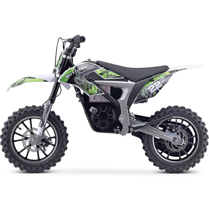 MotoTec 36v 500w Demon Electric Dirt Bike Lithium
