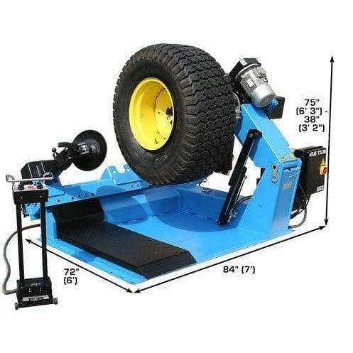 Thumbnail: Atlas TTC306 Truck Tire Changer + WBT-210 Heavy Duty Wheel Balancer Combo