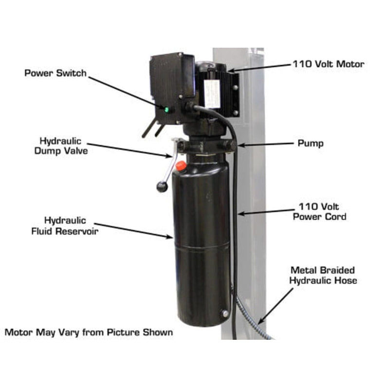 Thumbnail: Atlas Garage PRO8000EXT 8,000 lb Extra Tall 4-Post Lift