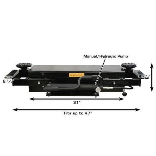 Thumbnail: Atlas PROJACK35 3,500 lb. Capacity Sliding Bridge Jack
