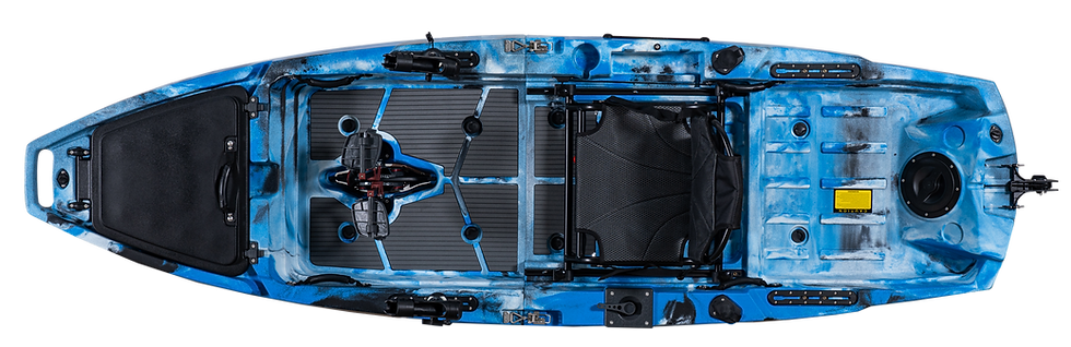 Miniaturbild: modulares Kajak Angelkajak mit Pedalantrieb 3m Motor optional