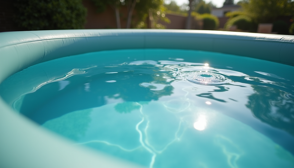 Garten Whirlpool aufblasbar: Entspannung im eigenen Garten