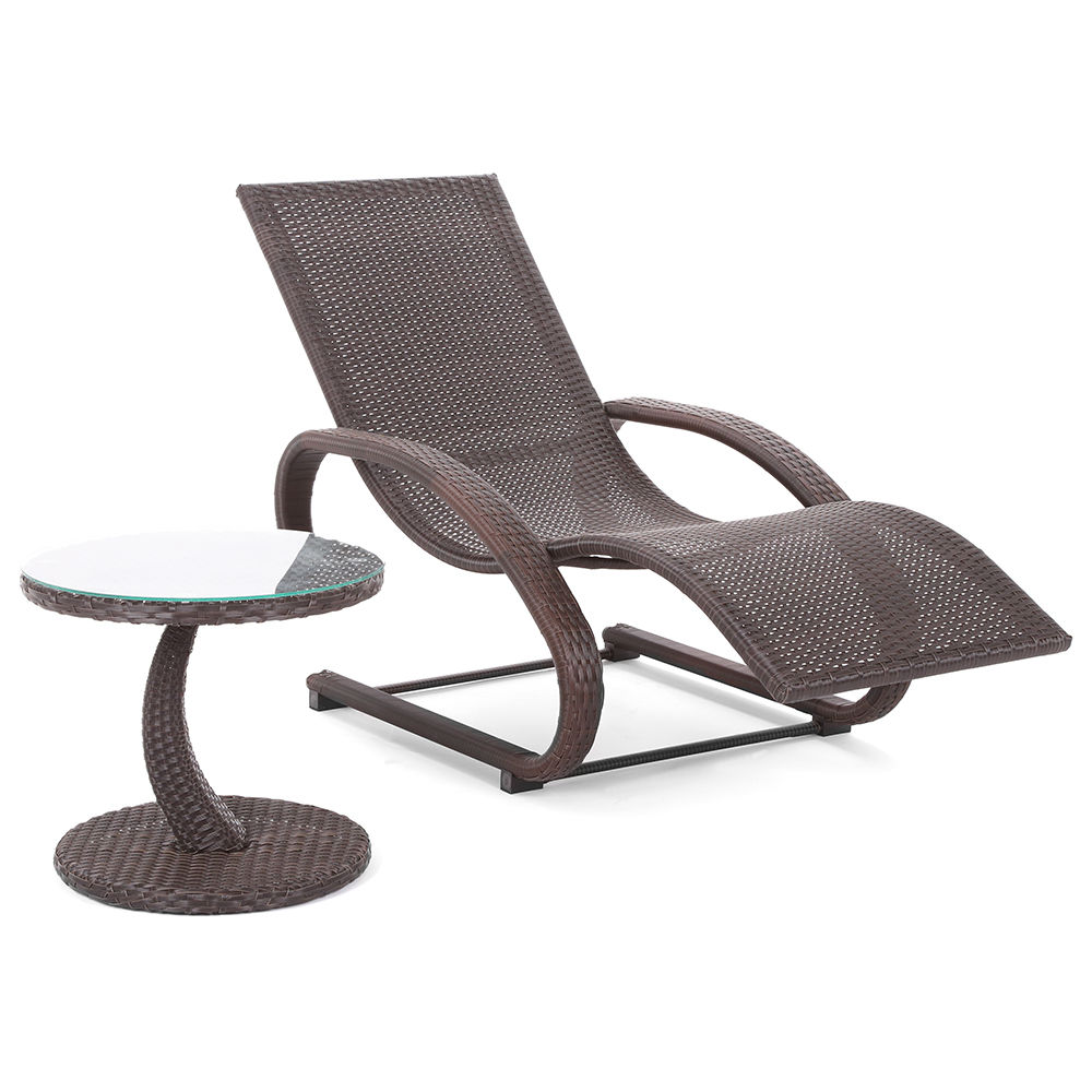 SET KRETA LIEGESTUHL MIT EINEM TISCH
