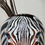 Miniaturbild: DEKOVASE "ZEBRA"