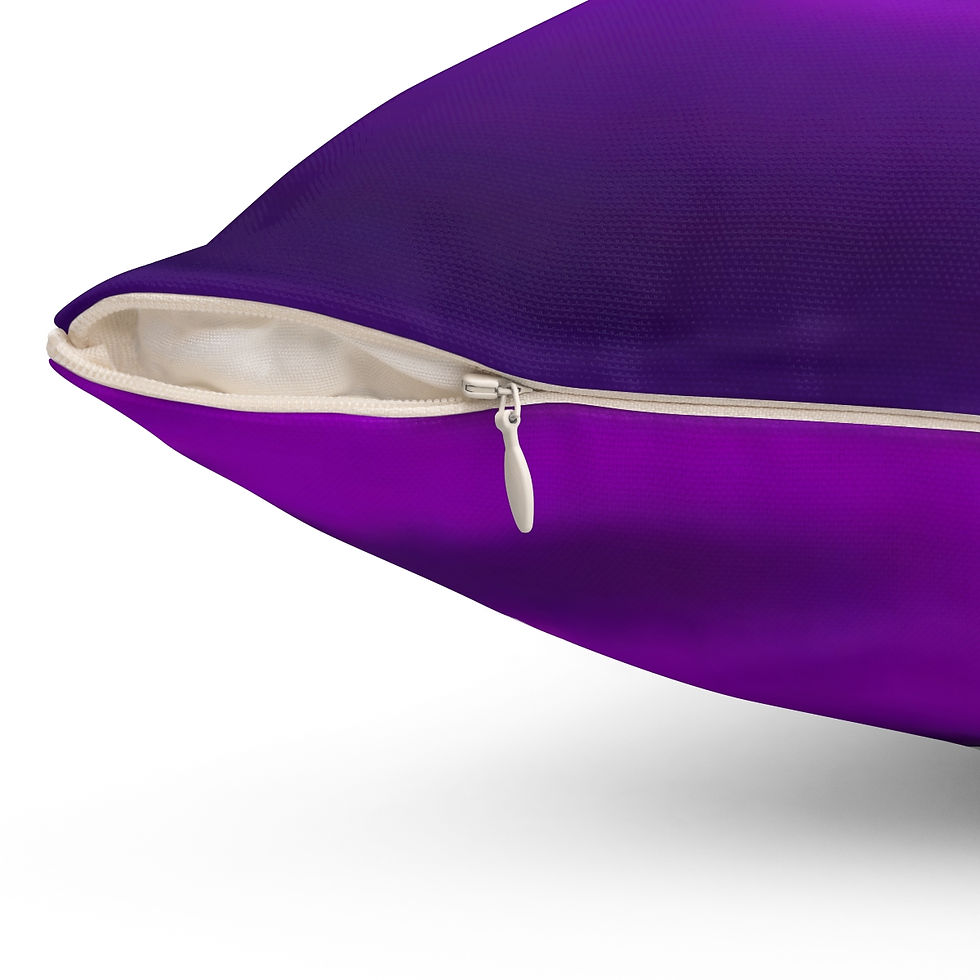 Thumbnail: Spun Polyester Square Pillow-Majestic Elegance