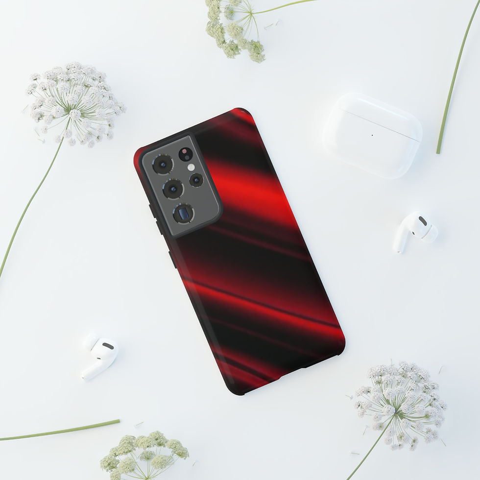 Thumbnail: Tough Cases-Red & Black-Samsung, iPhone, Google-Phone Case
