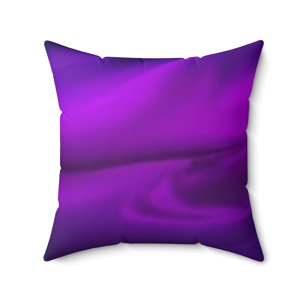 Thumbnail: Spun Polyester Square Pillow-Majestic Elegance