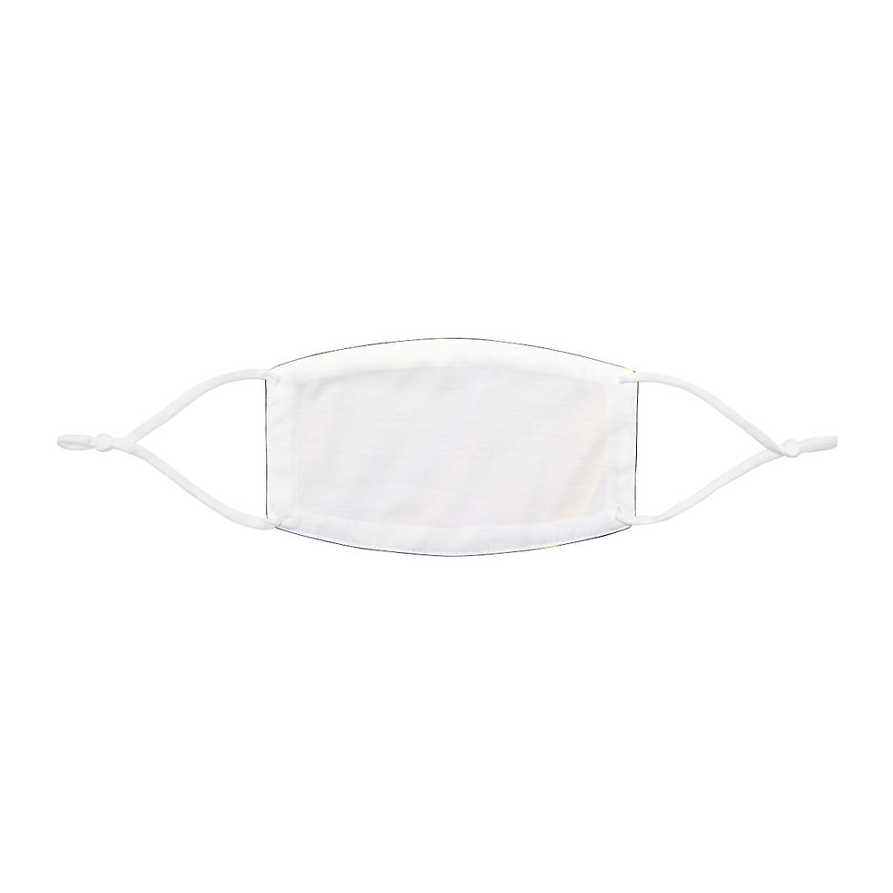 Thumbnail: Snug-Fit Fabric Face Mask-Gold, Purple, Blue, Black