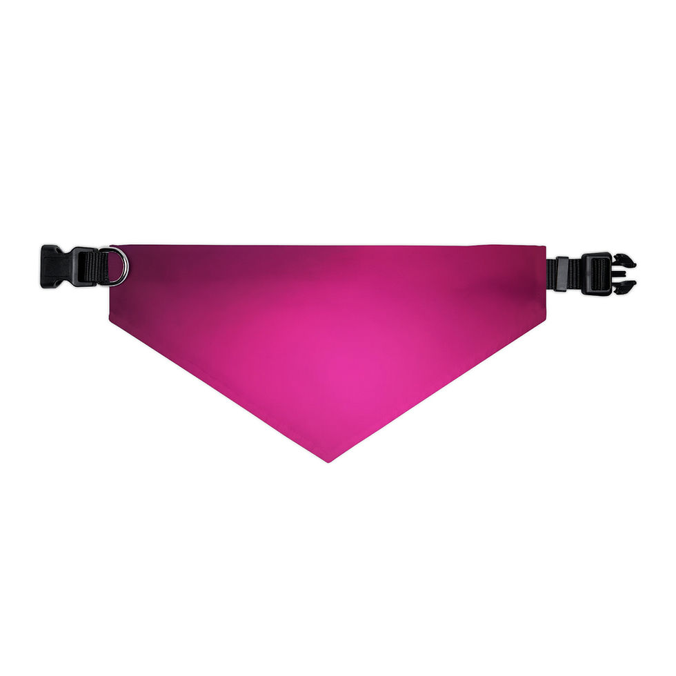 Thumbnail: Pet Bandana Collar-Pink