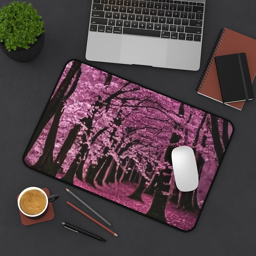 Thumbnail: Desk Mat-Forest of Pink
