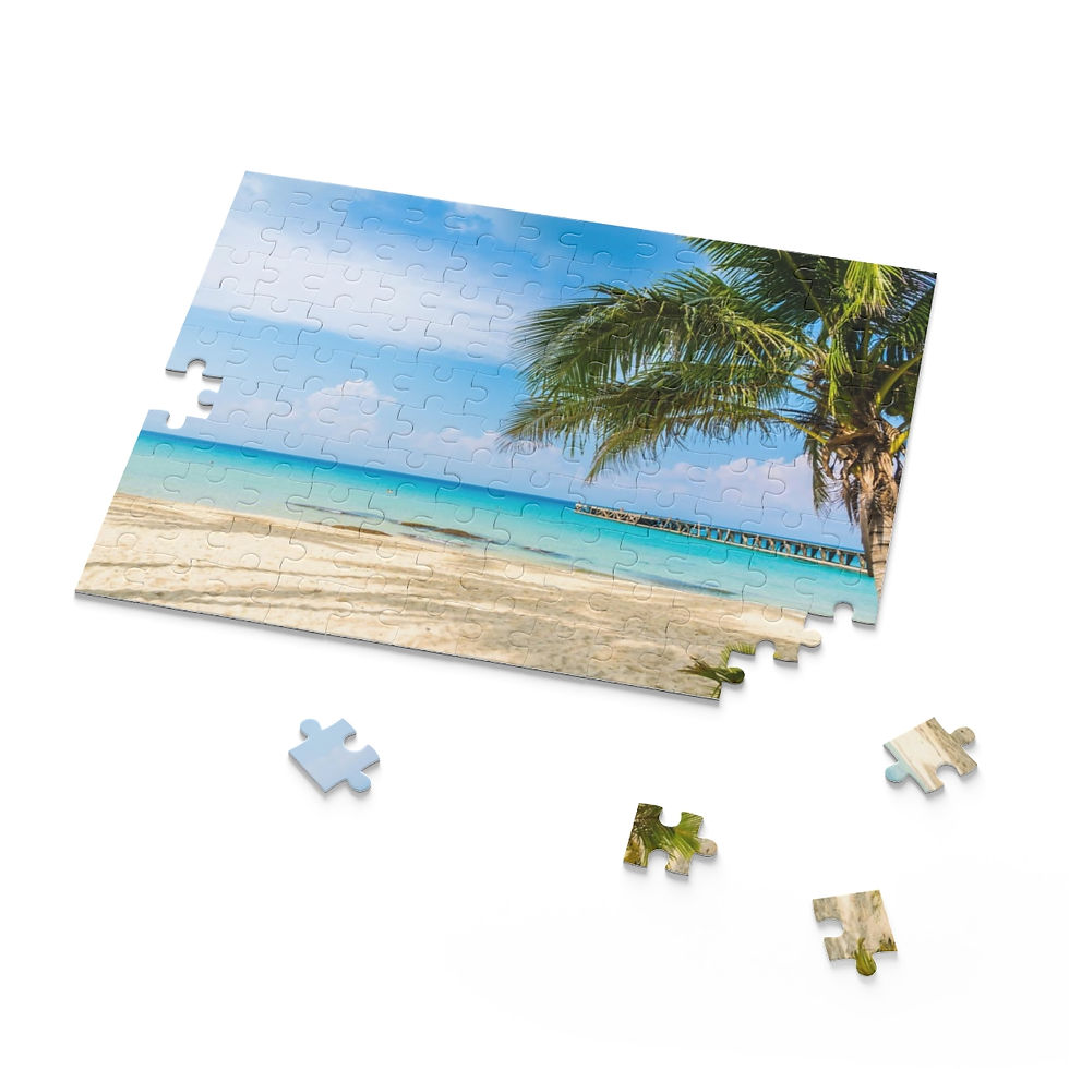 Thumbnail: Puzzle (120, 252, 500-Piece)-Beach Tropical Oasis