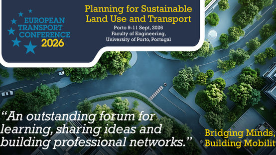 Planning for Places, People and the Future in Transport at ETC 2026