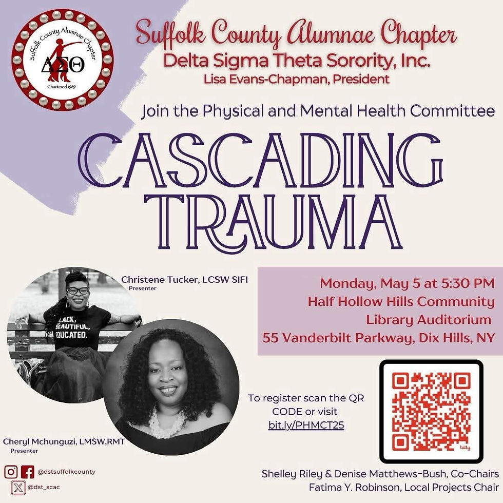 May Week 2025 - Cascading Trauma Workshop