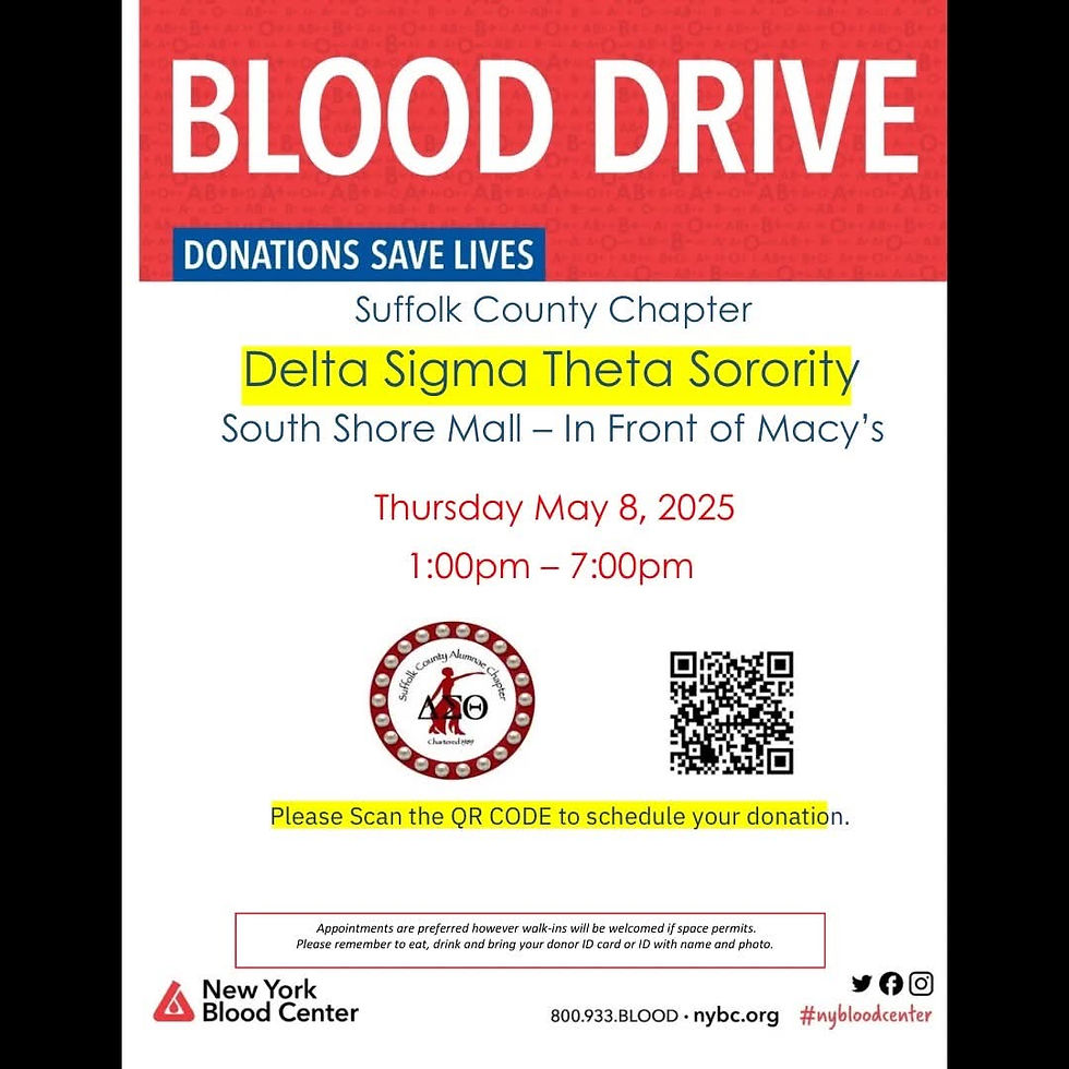 May Week 2025 - Blood Drive