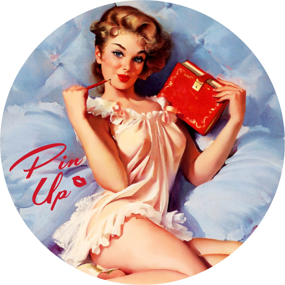 Pinup girls sticker 