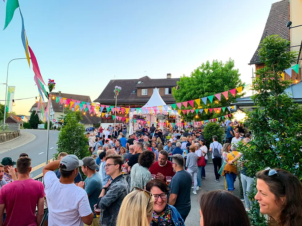 Stimmung am Sommerfest Kirchberg