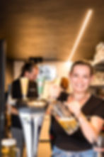 Ausschank im Biergarten zum Häne