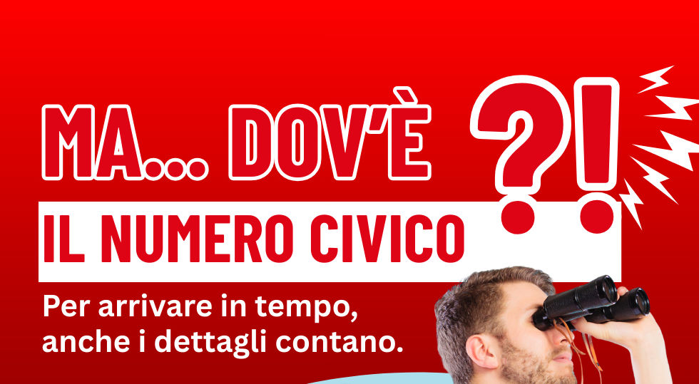 Mettiamo il numero civico in vista