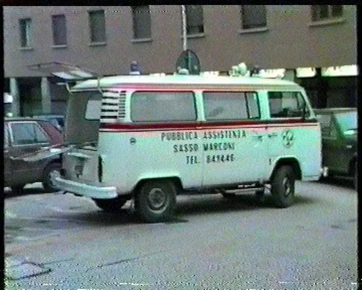 Prima ambulanza della Pubblica Assistenza di Sasso Marconi