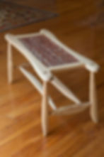Woven Willow Bench