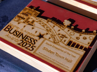 The Friends of Silsden Town Hall Win 'Social Enterprise of the Year' 2025