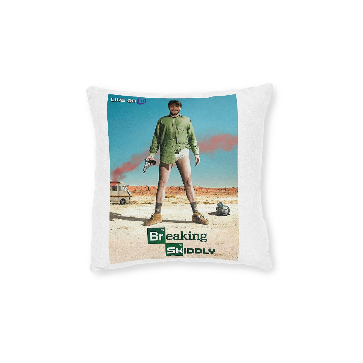 Breaking Skidd Pillow