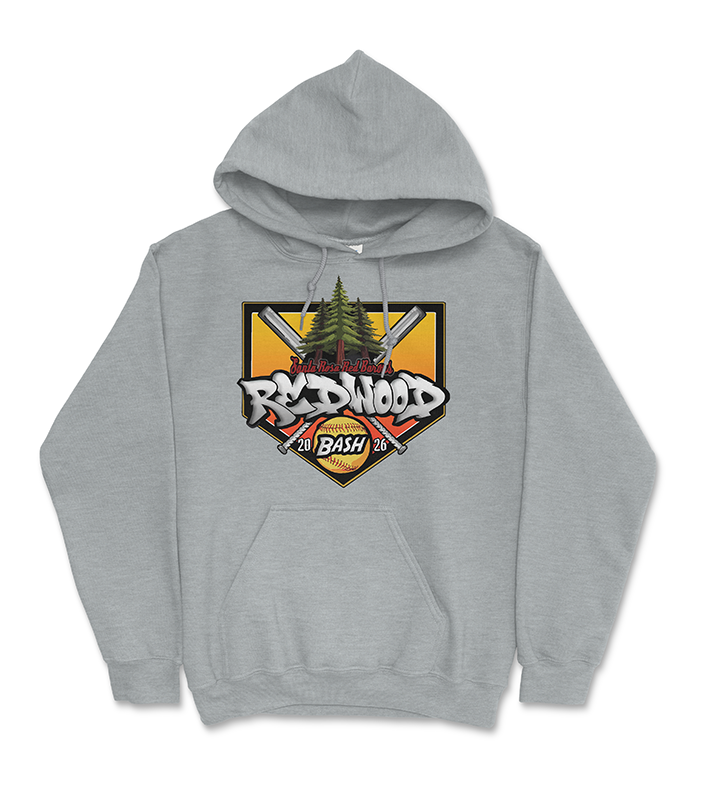 Thumbnail: Red Barons 2026 Redwood Bash Tournament Hoodie