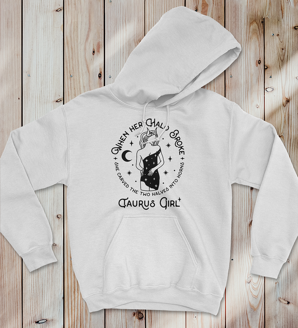 Thumbnail: Original Taurus Girl Hoodie