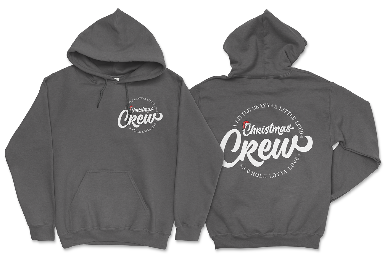 Thumbnail: Christmas Crew Holiday Hoodie