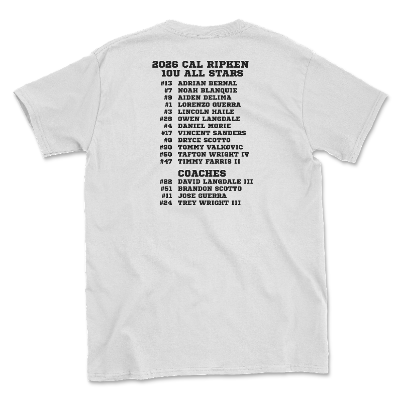 Thumbnail: 2026 Cal Ripken All Star Roster Tee